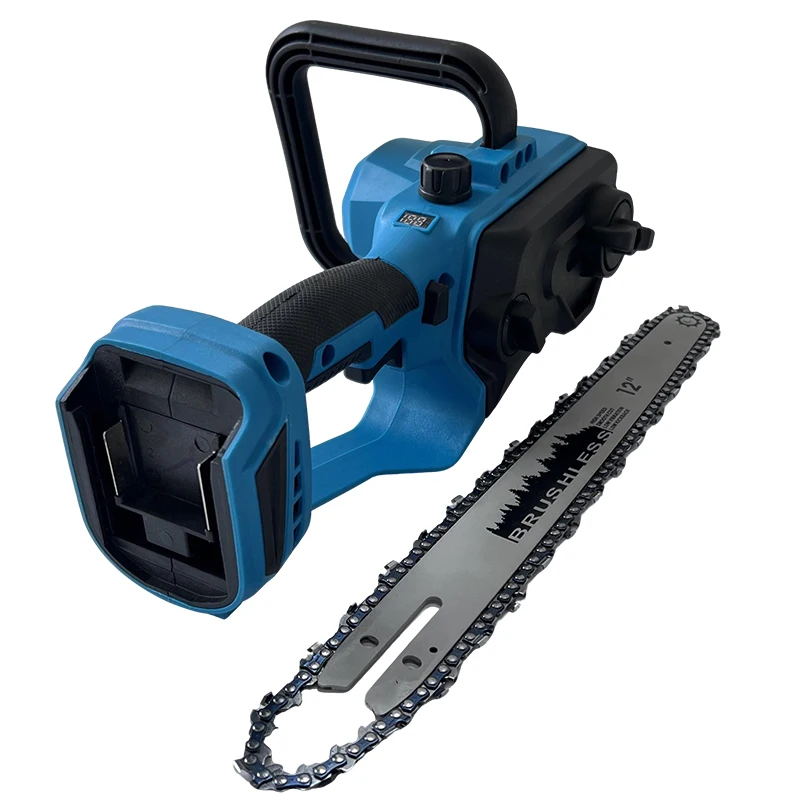12 Inch with Auto Oiler Cordless Brushless Chainsaw  Electric Saw for Tree Cutti