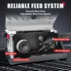 MIG Welder 140Amp, Flux Core MIG Welder/Stick 2 in 1 Welding Machine, Welder Machine 110V With Synergy IGBT Inverter 4