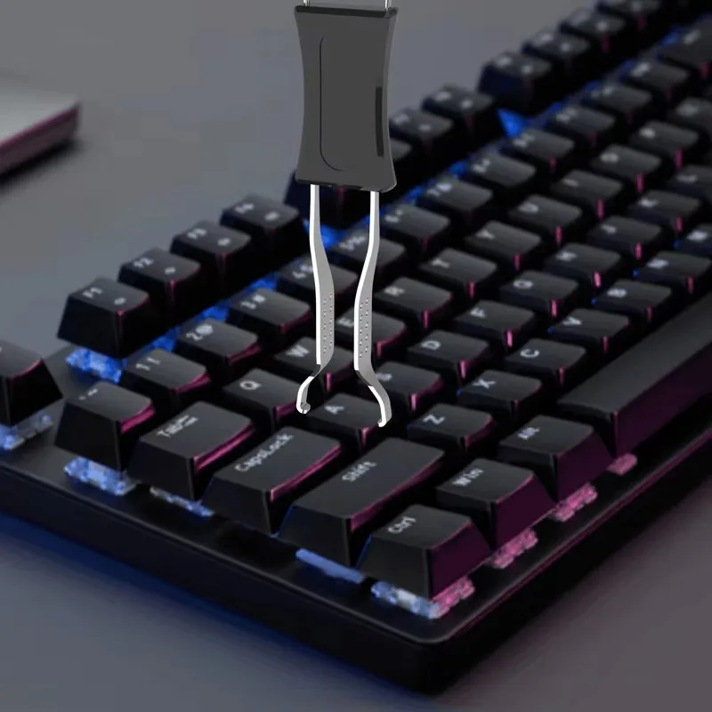 2 In 1 Multi-Purpose Mechanical Keyboard Key Cap Puller Universal Keycap Shaft Remover Button Extractor Keyboards Accessories 2
