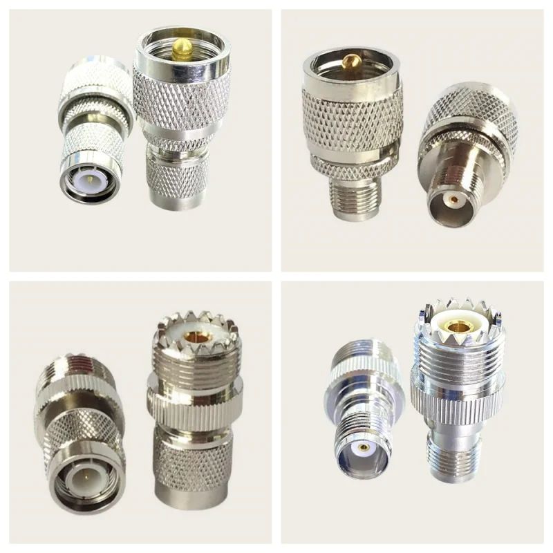 Connettori Saldatura Paratia Confezione Da 5 Connettori Coassiali UHF Femmina SO-239 Per Pannelli O Paratie - Per Radio, Antenna, Progetti RF Kit 5 Pezzi Unbranded - Foto 7