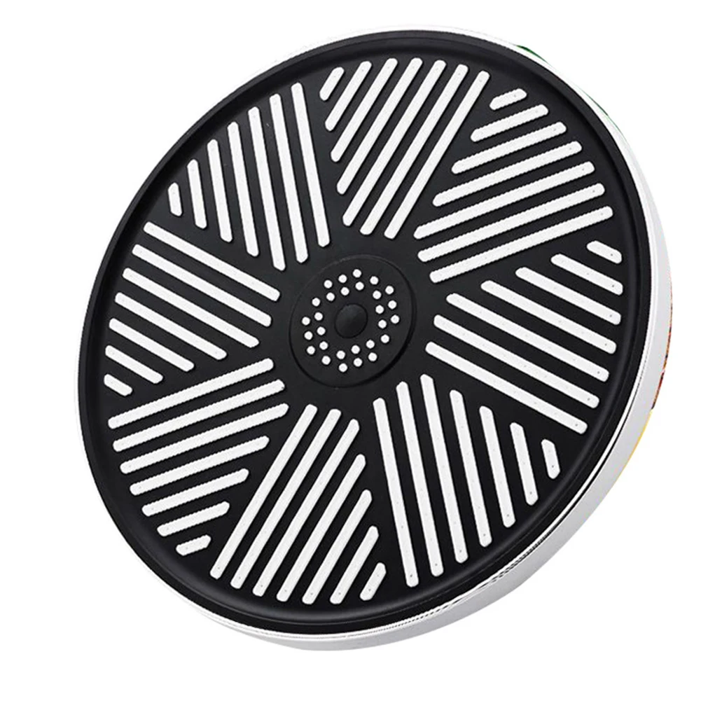 

10 Inch High Pressure Rain Shower Head Easy Cleaning Prevents Limescale Buildup ABS Material Universal Compatibility Silver
