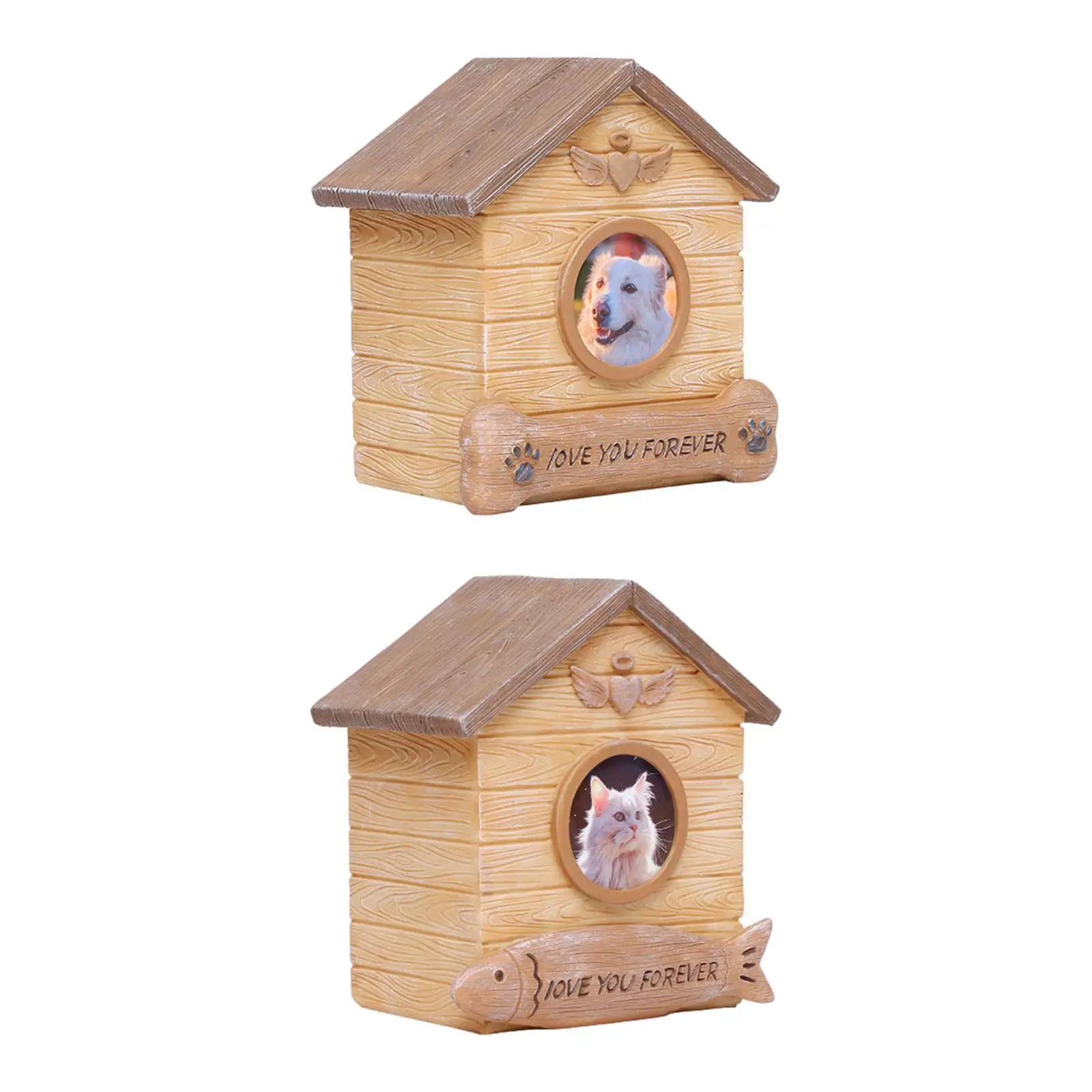 Pet Cremation Urn Pet Memorial Box Pet Loss Remembrance Gift Memory for Dogs and Cats Memorial Keepsake Urn