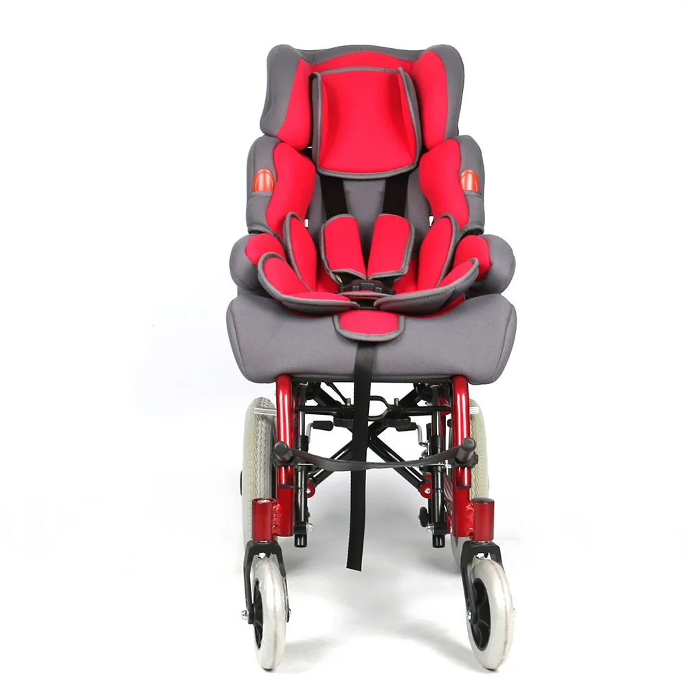 障害のある子供のための折りたたみ式アルミニウム合金車椅子