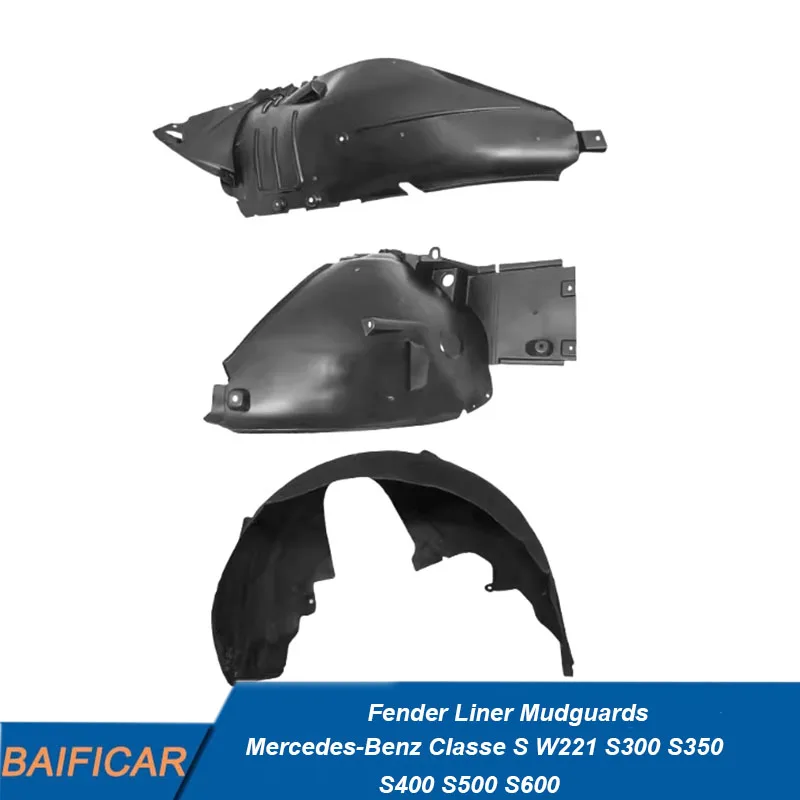 새로운 펜더 라이너 머드가드 A2216903330 A2216900530 A2216900630 A..