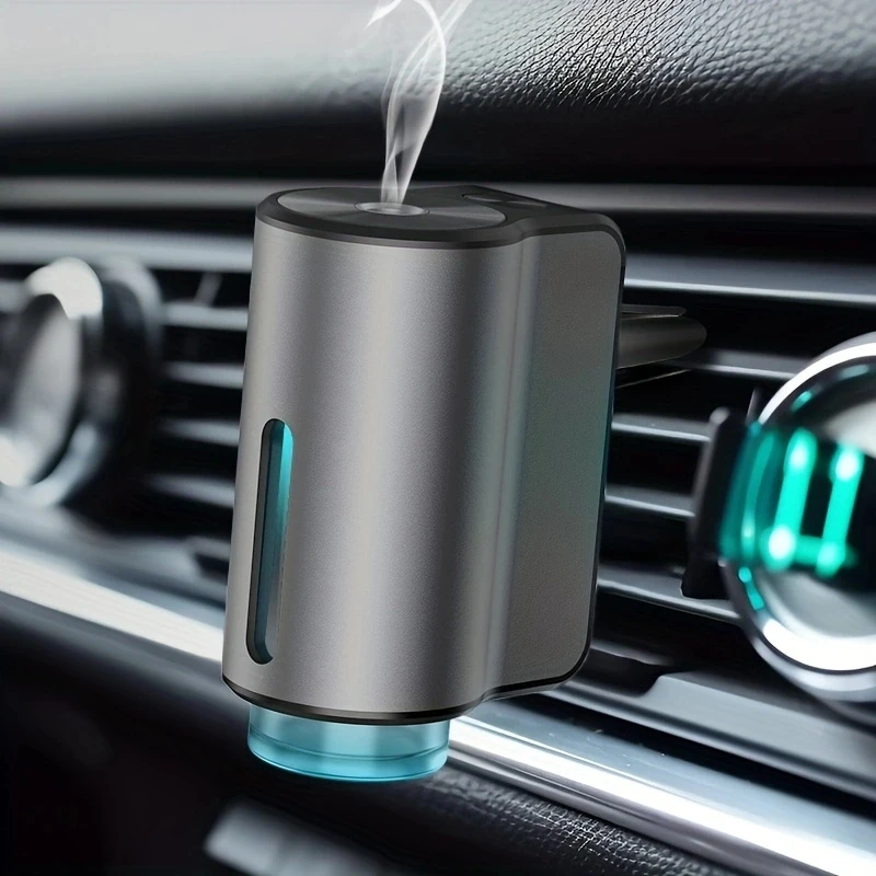 Huitai Car Aromatherapy Machine Car Air Outlet Freshener Auto Air Diffuser Electric Aroma Smell Perfume Car Accessories for Men 6
