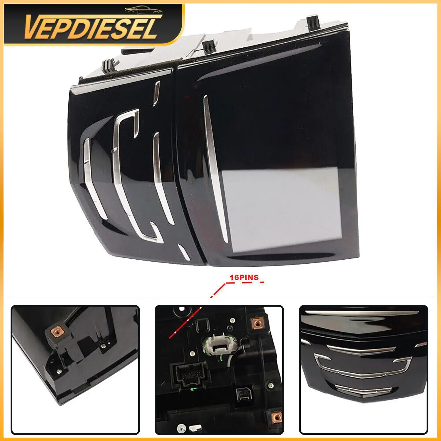 

Радиоприемник с сенсорным экраном для Cadillac ATS CTS ELR SRX XTS 23243166 20867045 22912608 22935061 22980207, 1 шт.