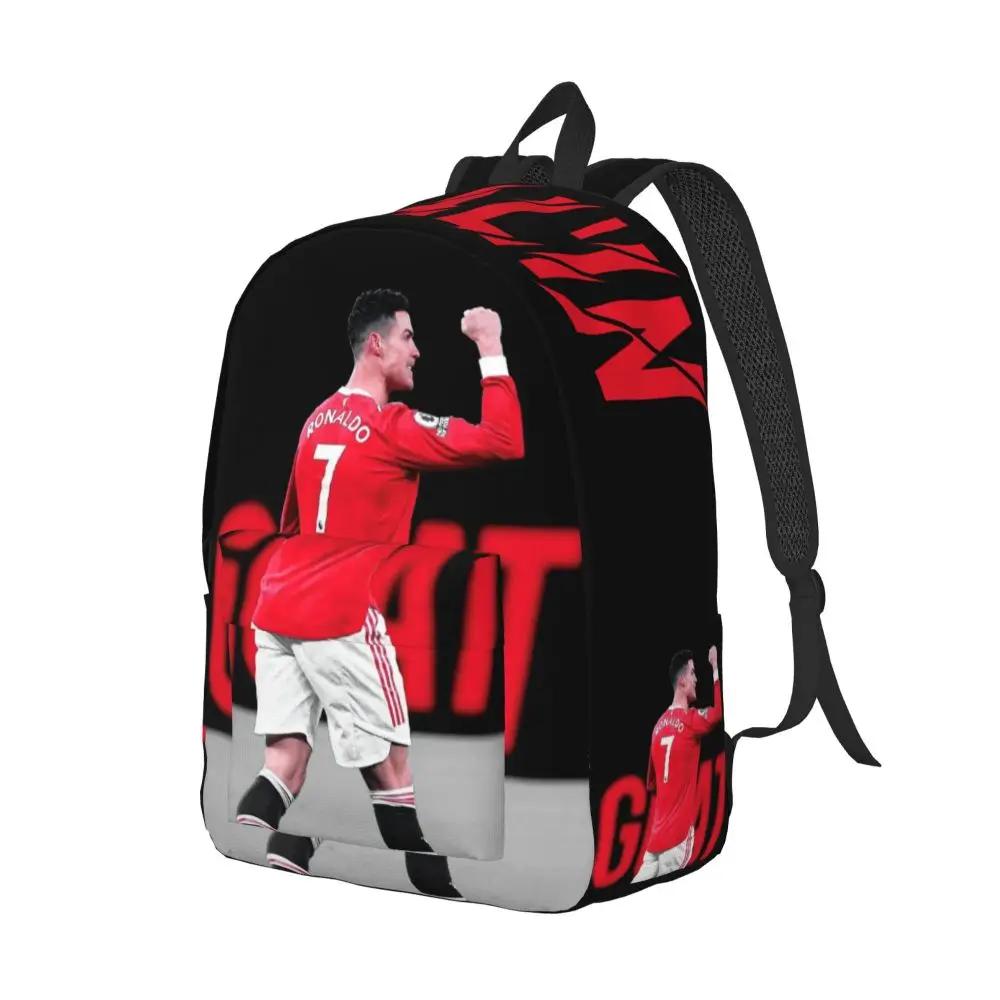 Se1f0d03205224cd683abc694628557c00 Mochila CR7 C-Cristiano Ronaldo GOAL'In moderna e moderna, mochila de estudante confortável e durável