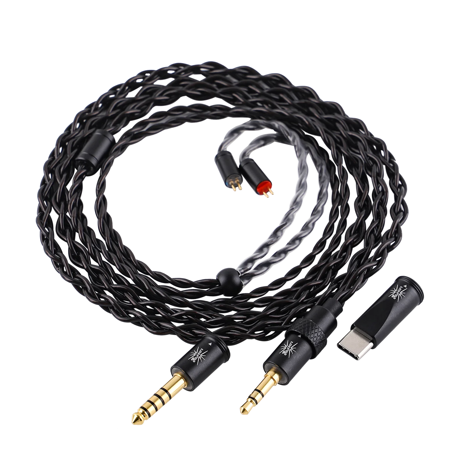 Kiwi Ears x B_Media: Terras Premium Performance-Kabel mit modularer Kompatibilität für 3,5-mm-, 4,4-mm- und USB-C-Anschlüsse