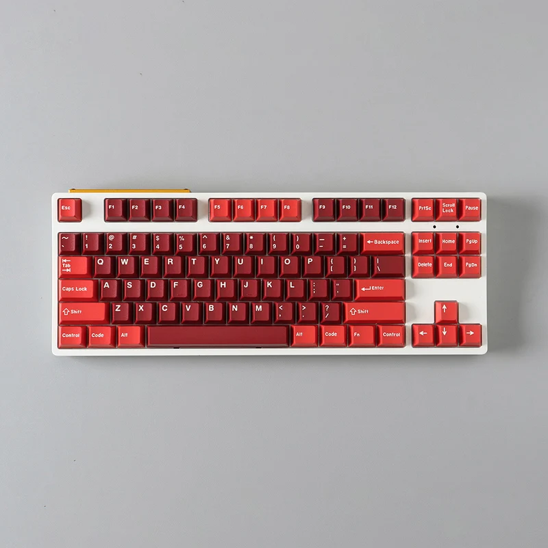 GMK Jamon Styled Keycaps Double Shot Cherry Profile 171 Keycaps Red Keycap Set agrohort.ipb.ac.id