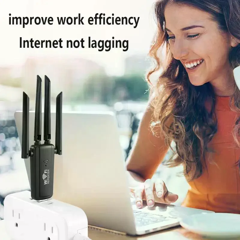 2.4G 300Mbps USB 무선 와이파이 리피터 4 안테나 와이파이 신호 증폭기 부스터 장거리 확장기