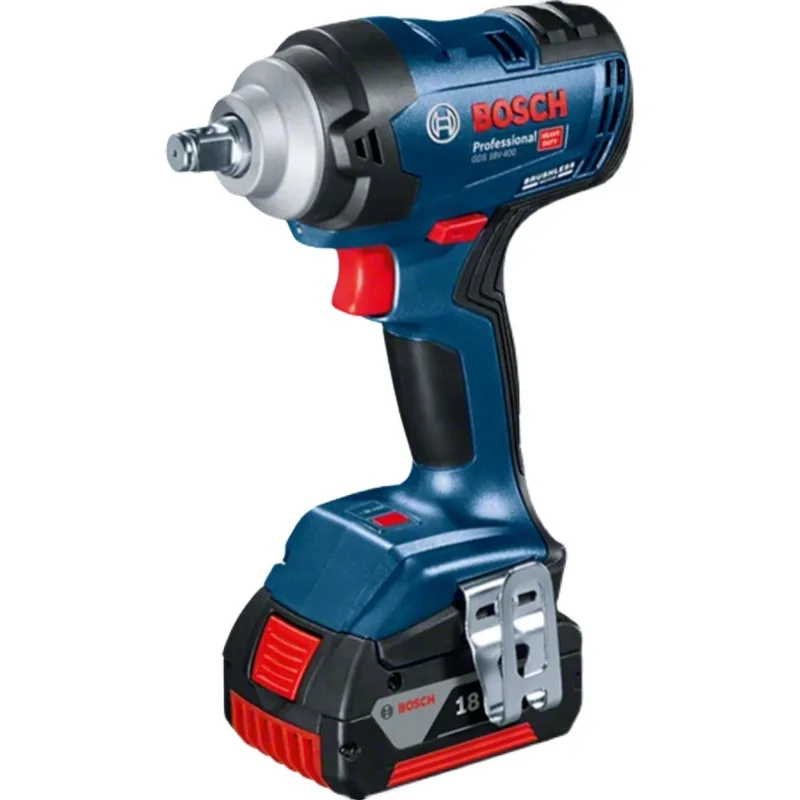 

Bosch Rechargeable Brushless Wrench Electric Impact Lithium Battery Wrench Electric Wrench GDS18V-400