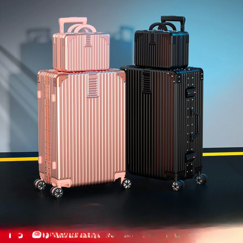 

Large Capacity Luggage Women's Suitcase School Children and Mother Luggage Password Trolley Case Male Student Korean Style Fresh