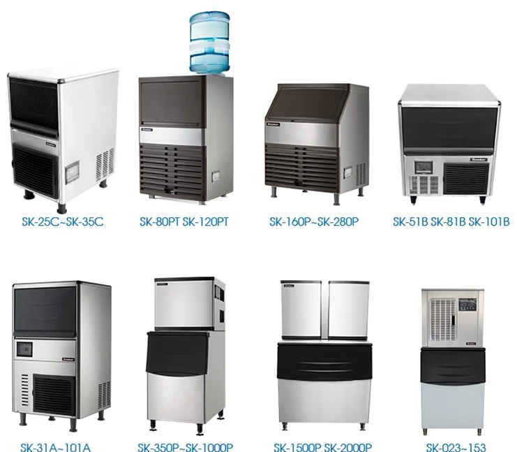 YYHC-stainless steel countertop portable small ice machine