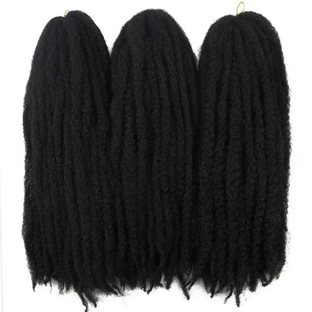 European and American caterpillar with dirty braids marley braids African wig synthetic hair high-temperature silk