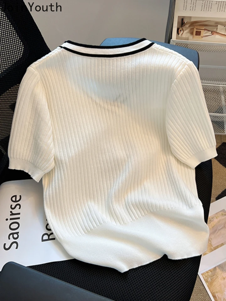Maglietta da donna elegante, senza maniche, con maniche ad ali, da donna, estiva, con scollo a V, casual, girocollo, a maniche lunghe, beige., M