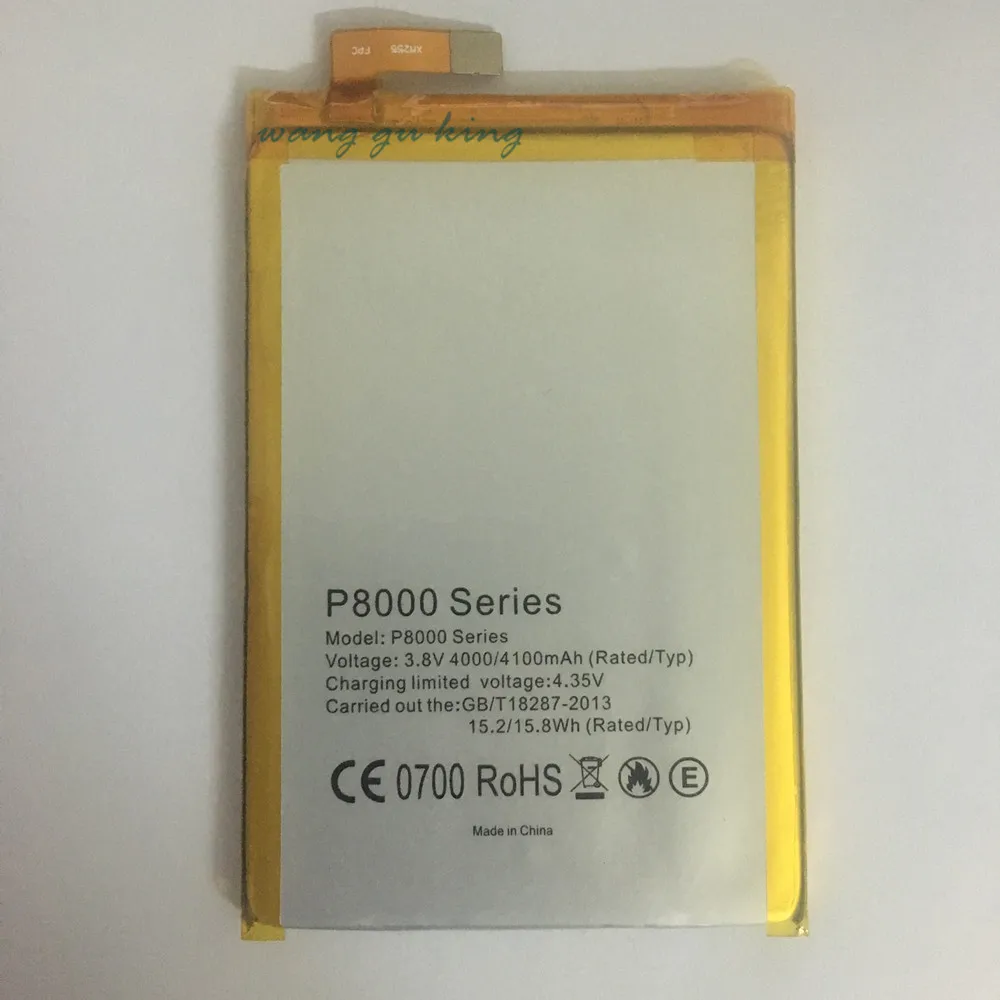 2022 New 100% VBNM Original 4100mAh Mobile Phone Battery For Elephone P8000 High Quality Replacement Battery With