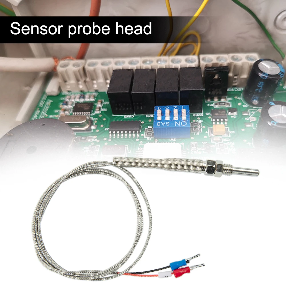 

Probe Temperature Sensor Tool 1m/2m/3 M/ 4m/5m Accessories Controller K Type M8*1.25mm Replacement Thermocouple