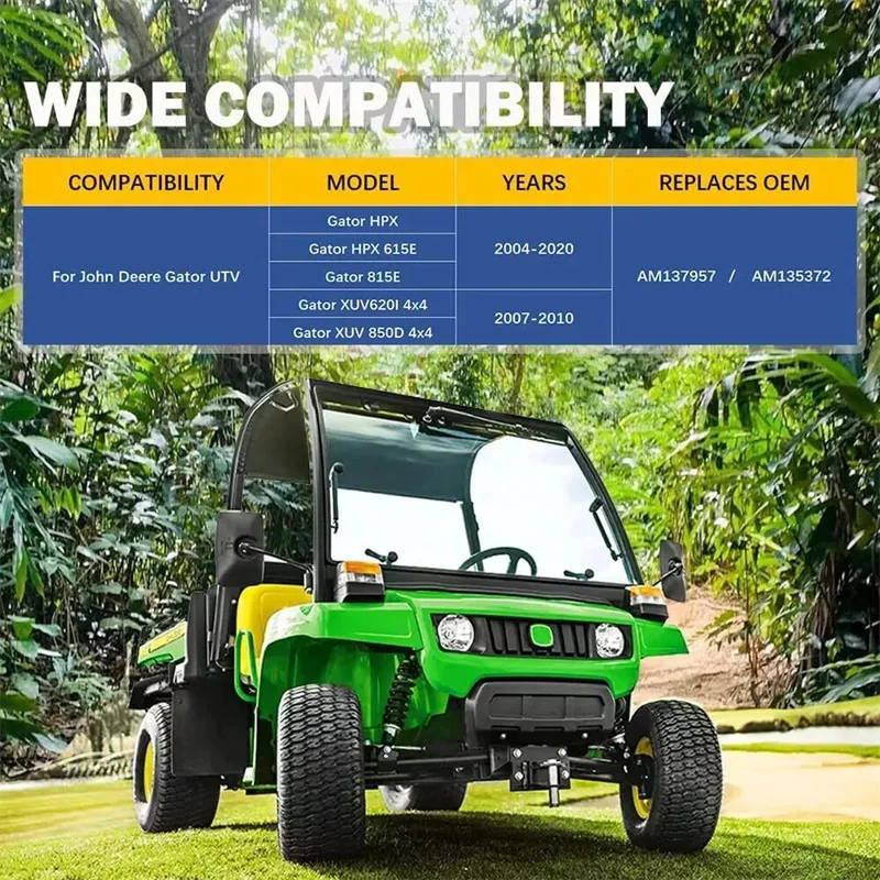 Stoßdämpfersatz vorne links und rechts für John Deere Gator UTV AM 137957 BIN 135372 für HPX, HPX 615E, 815E, XUV620I, XUV850D – Detail 5
