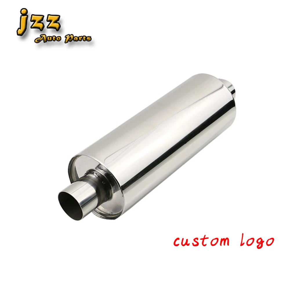 Exhaust Resonator Mufflers Pipes Stainless Steel Exhaust racing Mufflers 2'' /2.5'' /3'' INLET