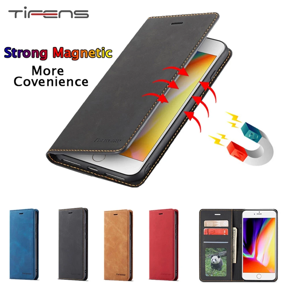 apple 13 pro max case Luxury Leather Wallet Magnetic Flip Case For iPhone 13 12 11 Pro Max XR XS  SE 2020 7 8 6 6S 5 5S Card Holder Stand Phone Cover iphone 13 pro max leather case iPhone 13 Pro Max