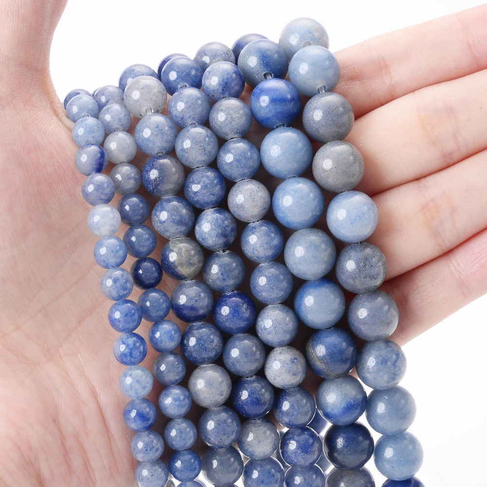 Vibrant Natural Gemstone Round Loose Beads for Handmade Jewelry Crafting