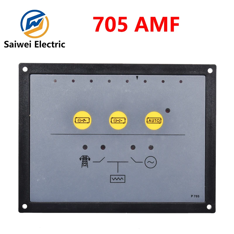 

705 AMF Automatic Starting Generator Control Module Unit Diesel AC Generator Set Part Engine Controller Accessories Circuit Boar