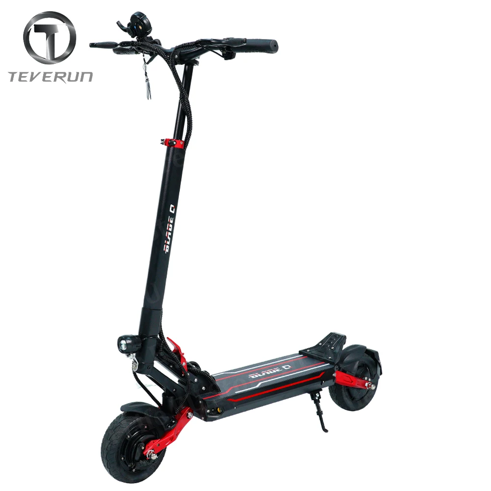 Newest 8.5 Inch Teverun Blade Q 36V 15Ah Dual Motor Rate Power 2*350W Top Speed 40km/h LCD Display With NFC Card