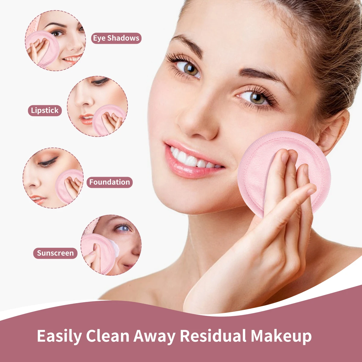 MAANGE 14PCS Makeup Sponge Blender Beauty Egg Cosmetic Powder Puff Sponges with Headband Wristband Facial Makeup Tools Set 4