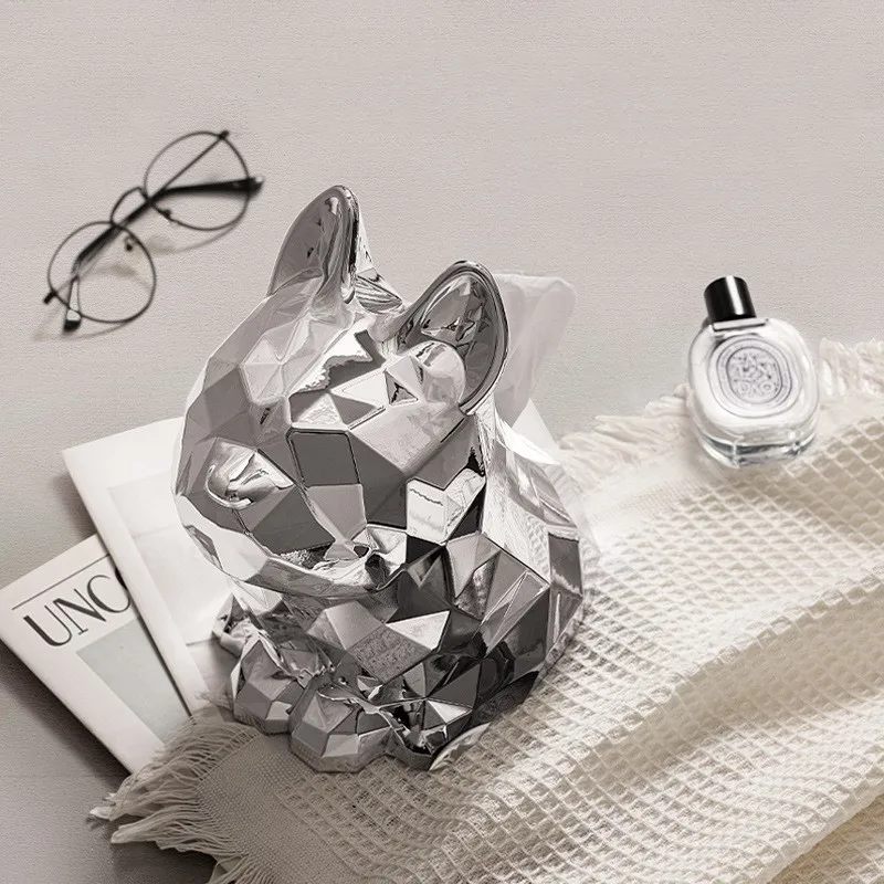 Luxury Tissue Box For Home Decoration Cute Dog Toilet Paper Storage Holder Desktop New Design Artwork 4