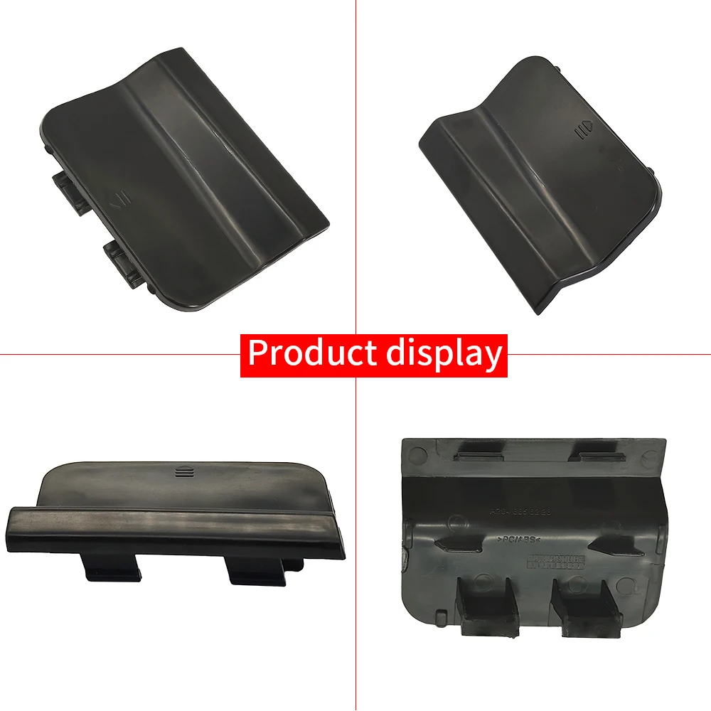 Abschlepphaken Abdeckkappe Für Mercedes C-Klasse - Schwarze Kunststoffkappe 9.1x5.1cm OEM 2048850226