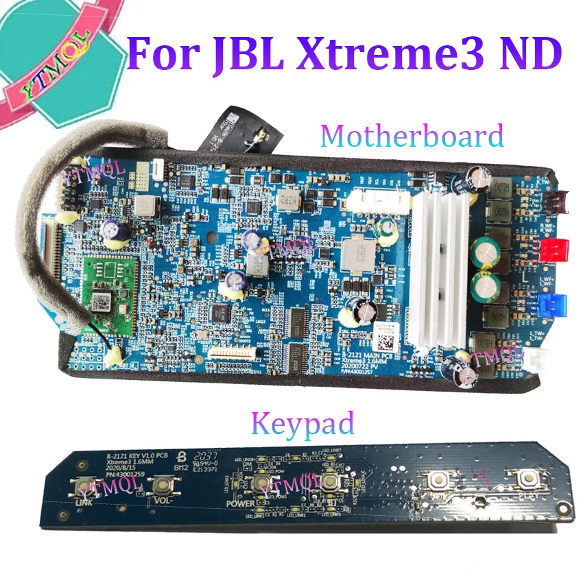 JBL Xtreme3 ND 블루투스 스피커 마더보드 키 단추, USB 블루투스 스피커 마더보드 키패드, 정품, 1 개