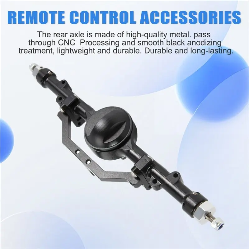 E-Easy To Use-1/10 RC 크롤러용 금속 완전 리어 액슬 Yotaii Yota 2세대 D90 2세대 RC 예비 부품 액세서리 Bl