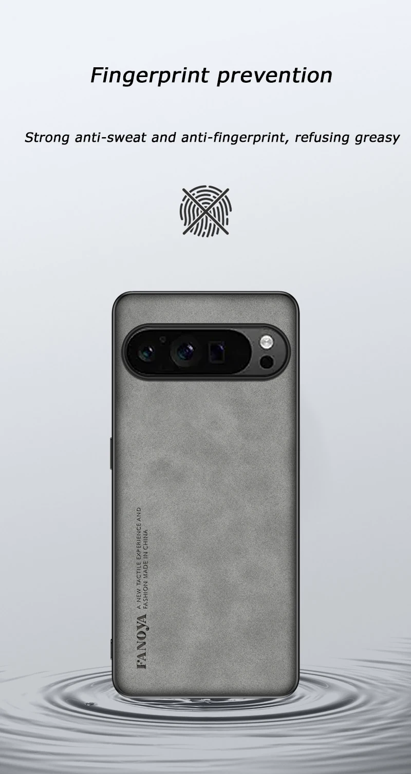 για το Google Pixel 9 8 8A 7 7A 6 6A Pro Phone Case PU Δερμάτινο κάλυμμα από δέρμα προβάτου, ματ, μαλακό κέλυφος, αντιολισθητικό υπόβαθρο_voghion.com