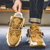 Men's 2025 Autumn New Thick-soled Heightening Casual Sports Comfortable Versatile Soft-soled Teen Dad Trendy sneakers Shoes 4