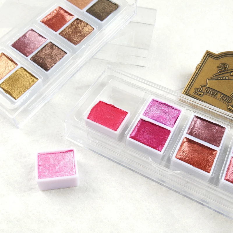 Pearlescent Watercolor Pigment for Nail Painting