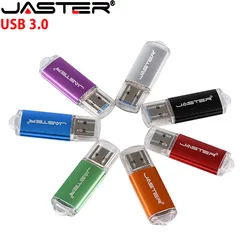 USB 3.0 stick 64GB USB flash drives 32GB Pen drive Black Metal Memory stick 16GB 8GB Free custom logo 4GB U disk Free logistics