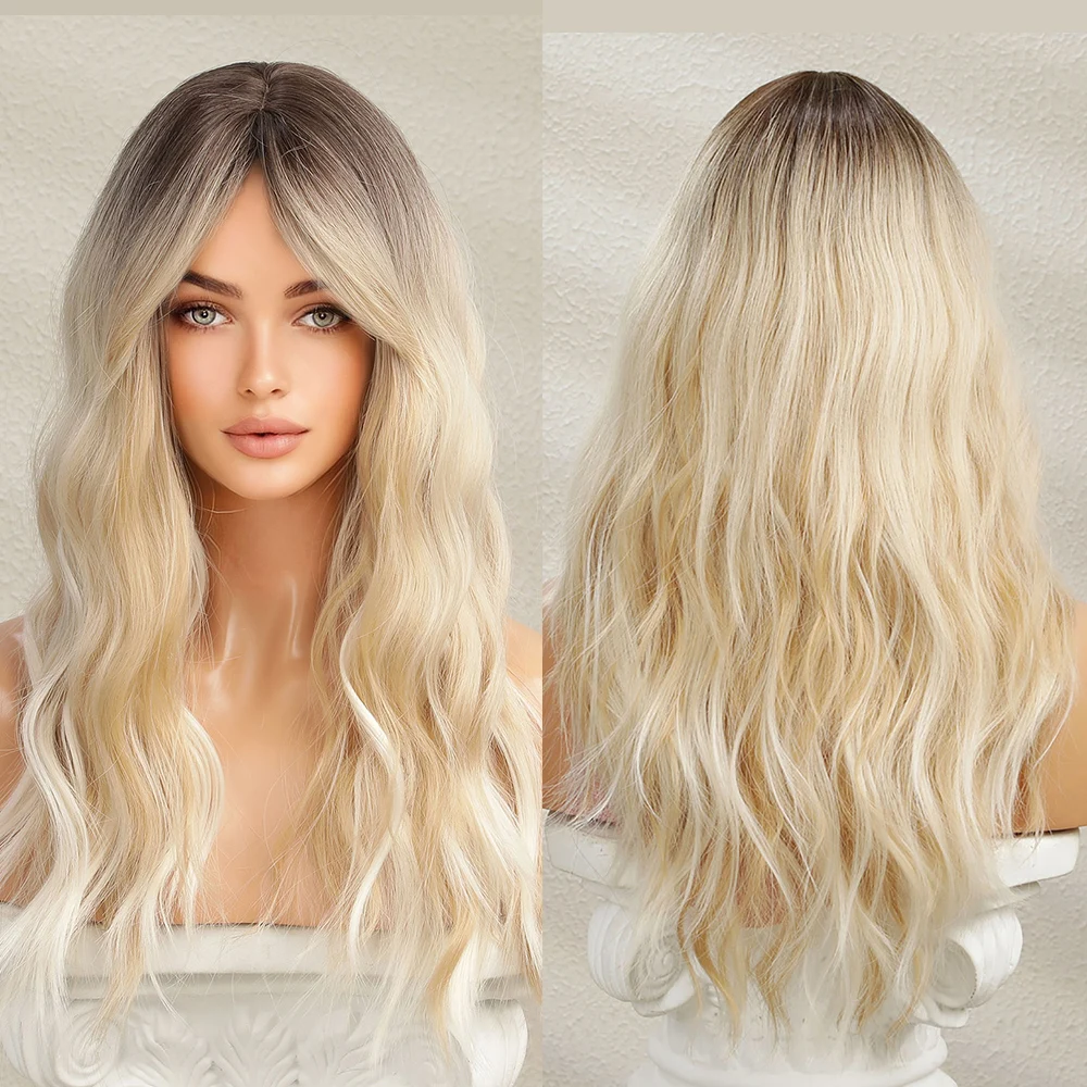 Blonde Wig Bangs Halloween Halloween Wigs Women Long Long Blonde