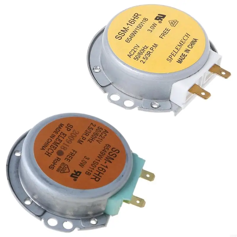 U0DE Microwave Oven Turntable Synchronous Motor SSM-16HR 21V 3W 50/60Hz For LG
