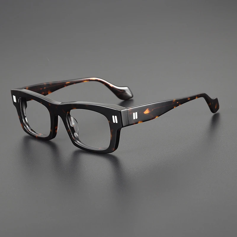 

High Quality Acetate Optical Glasses Frames Men Women Vintage Rectangle Myopia Prescription Eyeglasses 2023 New Designer Eyewear