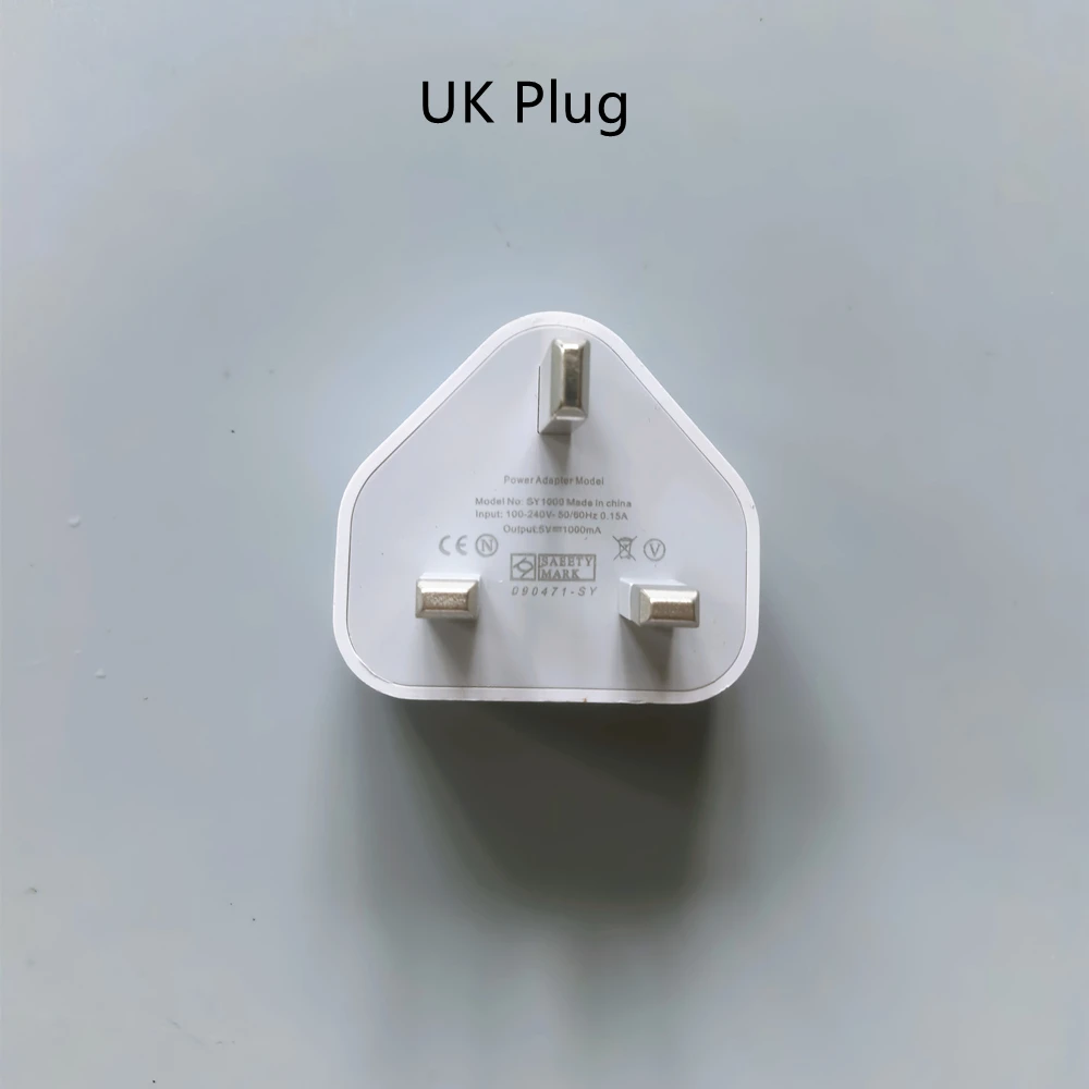 Universal USB Charger with Multiple Plug Options - DC 5V 1A/1.5A AC/DC Power Adapter