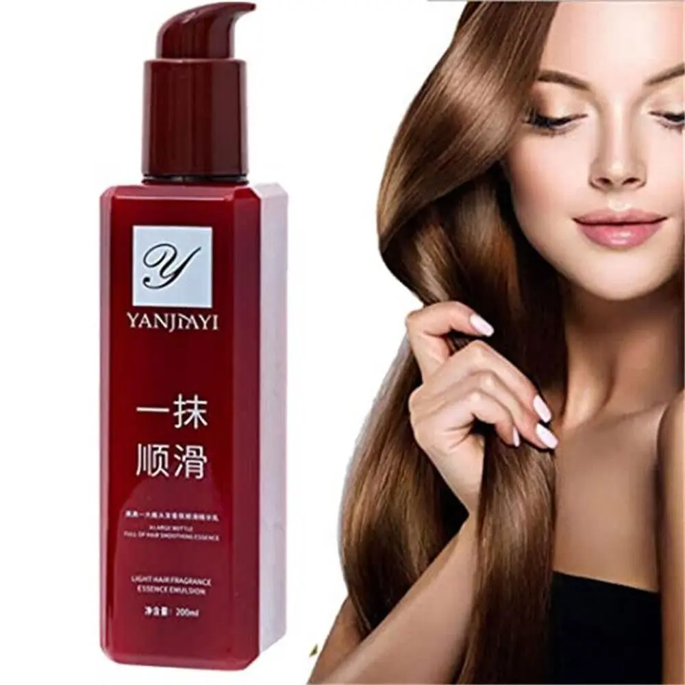 

Hair Smoothing Leave-in Conditioner Hair Smoothing Leave-in Conditioner Hair Oil Conditioner YANJIAYI Hair Treatment