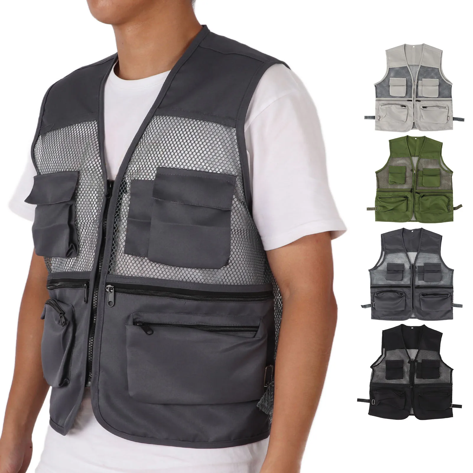 Breathable Outdoor Fishing Vest 6
