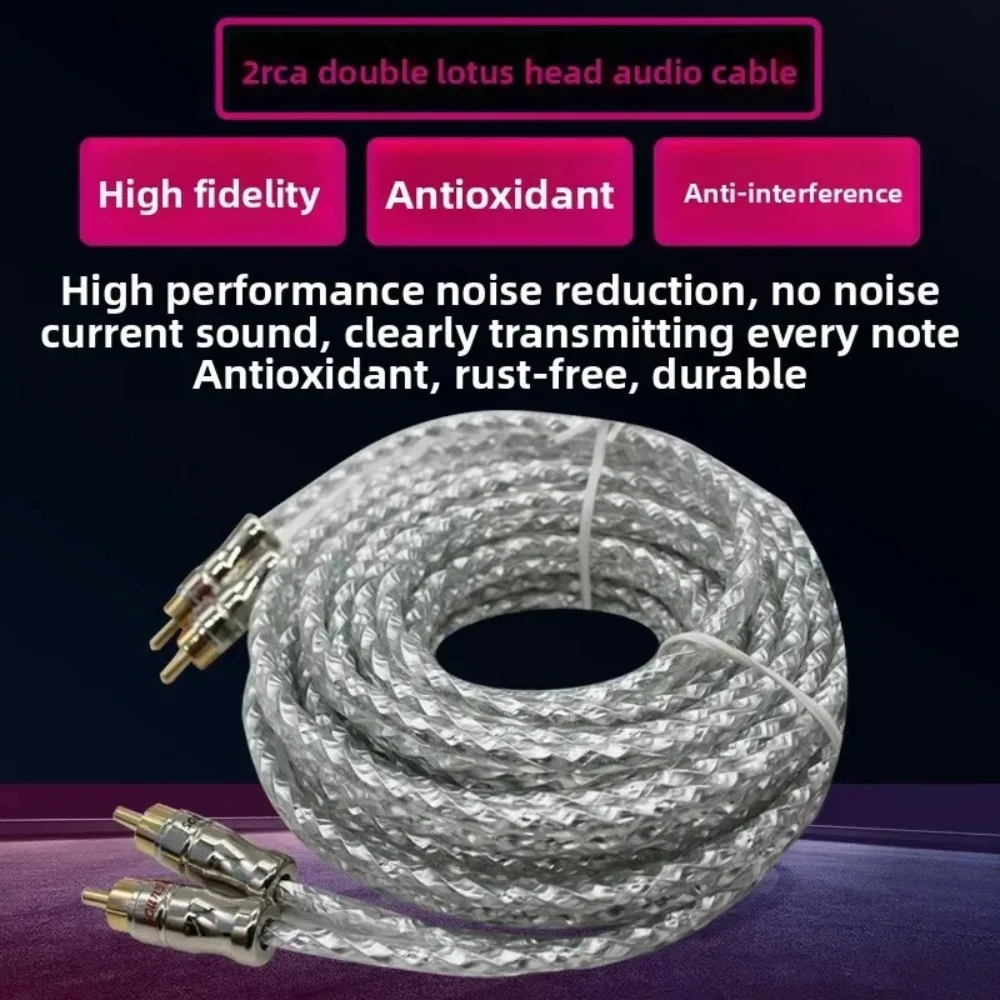 Premium Pure Copper Car Audio Speaker Wire for Superior Sound Quality and Easy Installation