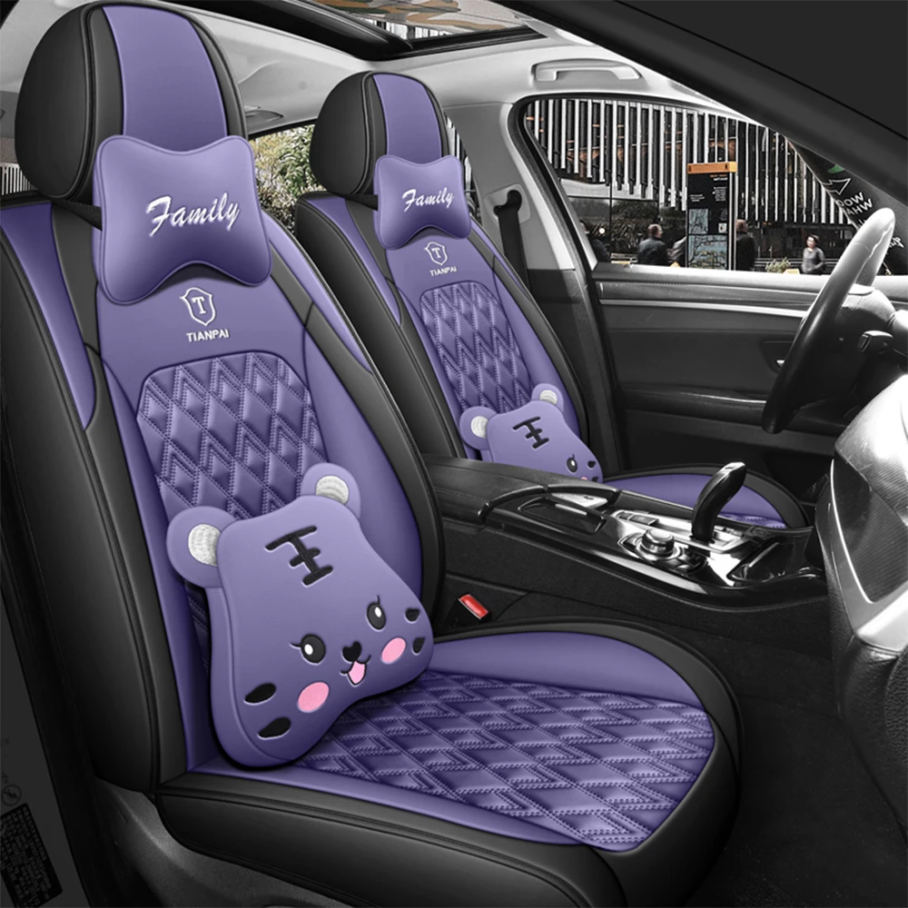 

Leather Full Set Car Seat Cover for Chevrolet Cruze Captiva Spark Sail Aveo T250 2017 T300 Onix Lacetti Niva Auto Accessories