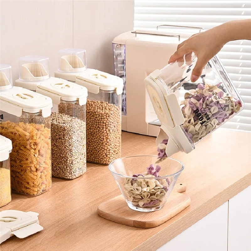 Sealed Coarse Grain Tank Household Kitchen Rice Storage Tank Insect-Proof Moisture-Proof Grain Storage Barrel-AC82