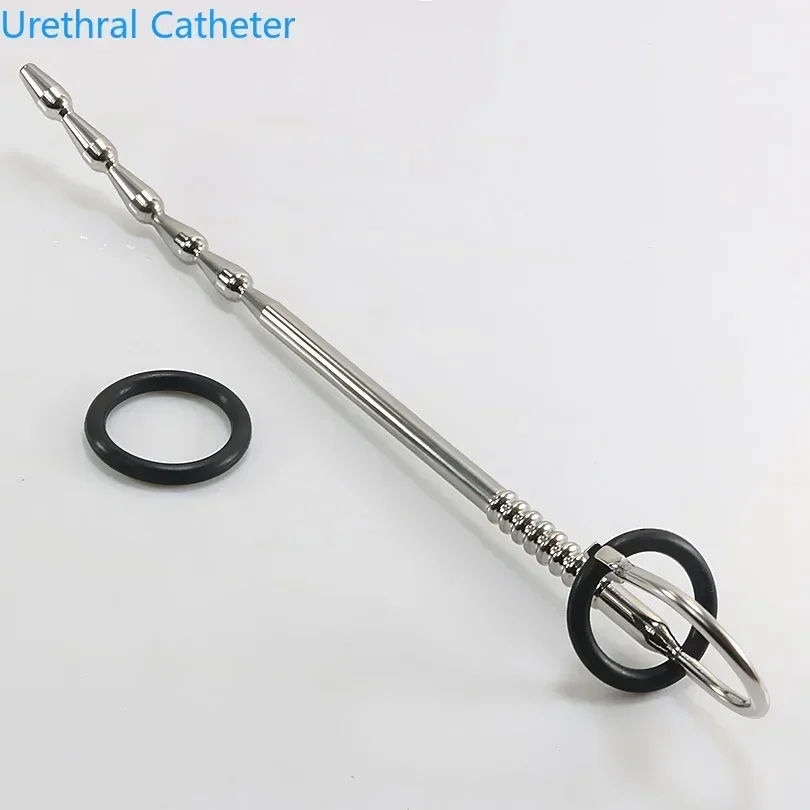 Metal Urethral Catheter Sound Dilator Sex Toys for Man Gay Penis Plug Urethral Dilator Stimulator Penis Insertion Horse Eye Wand