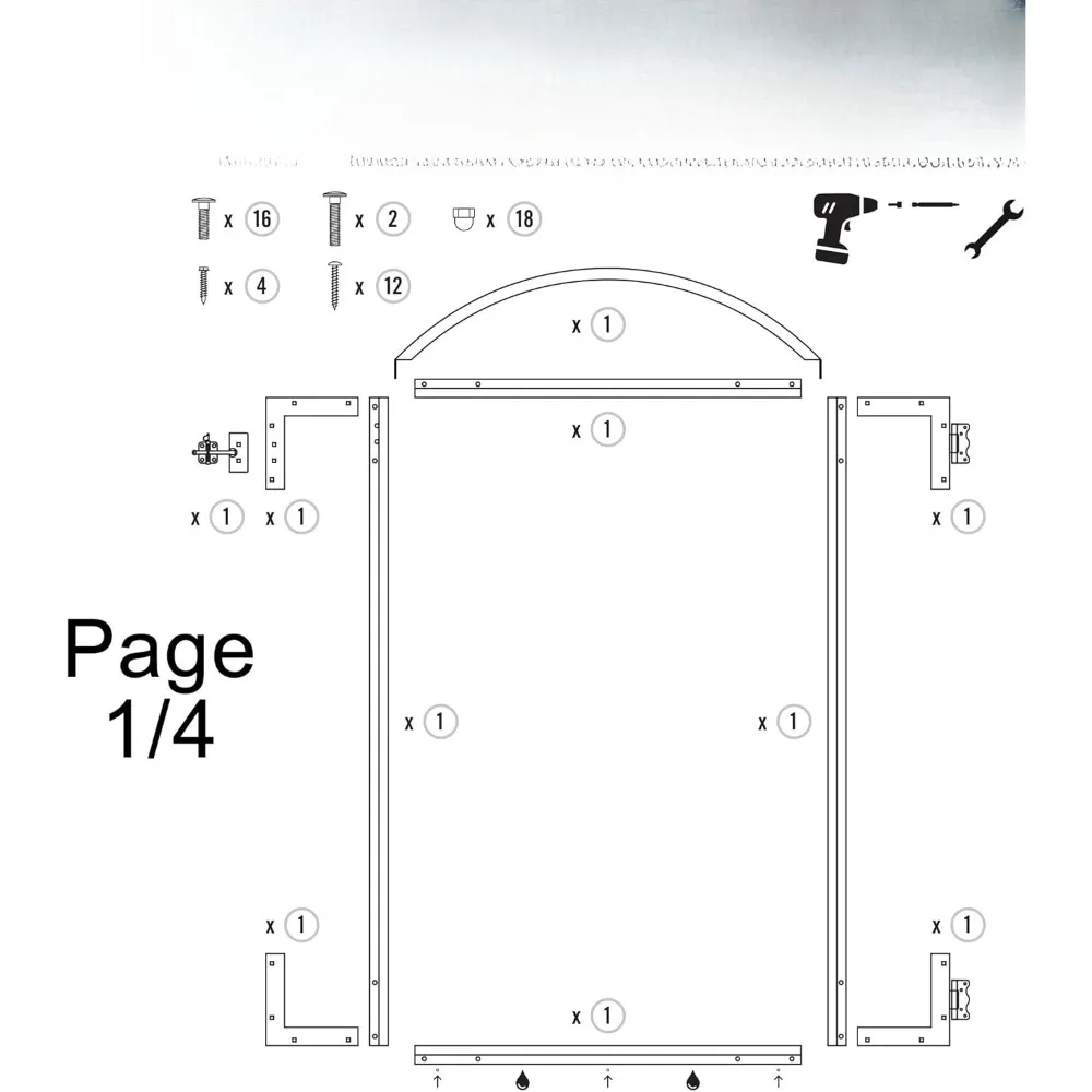 A black gate frame is installed in the courtyard Gate Frame, 8 Standard Fence Board Wide x 6’ Long, Black, 6 Foot homegate 5