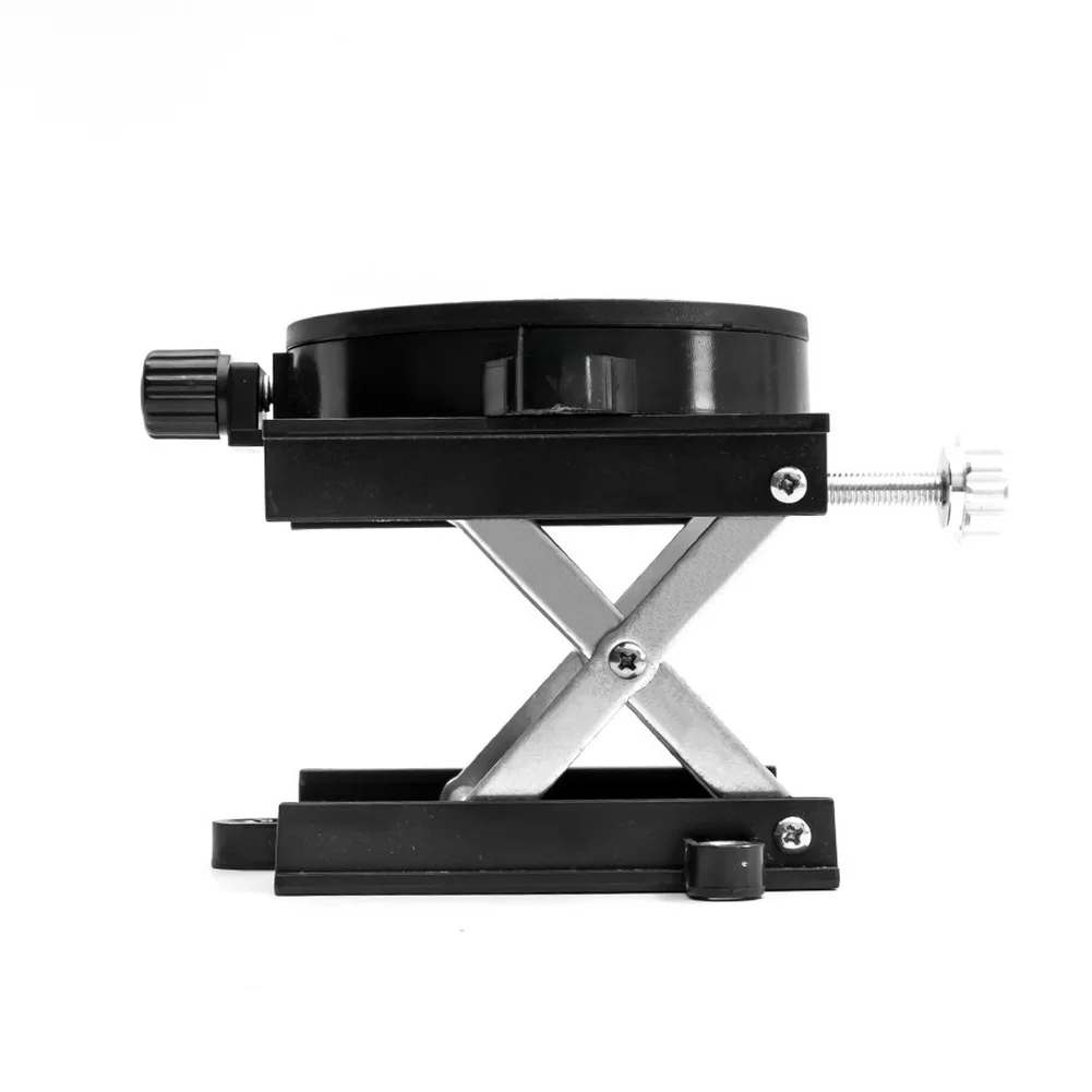 Adjustable Aluminum Swivel Leveling Base for Precision Instrument Support