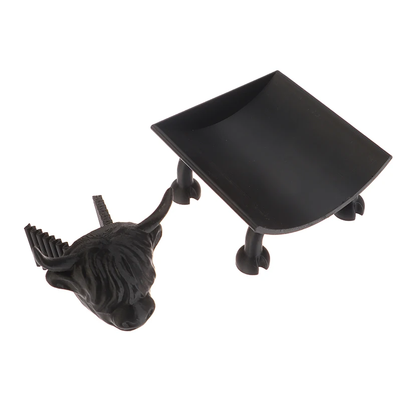 1PCS Highland Cattle Toilet Roll Holder Funny Toilet Paper Holder 3D Printed Highland Cattle Cute Bathroom Decor