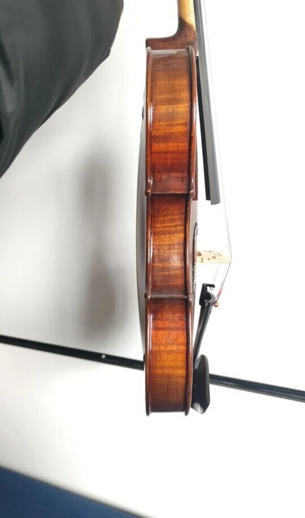 4/4 handmade violin carved JOSEPH GUARNERIUS 1742 pattern on back with case